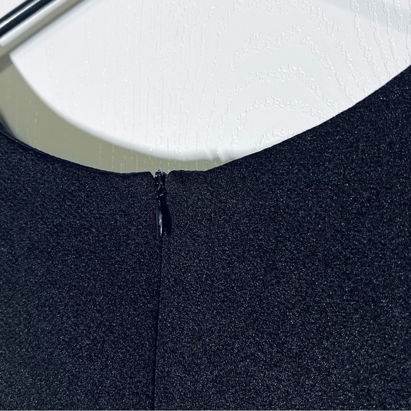 NWOT Lulus Kiss Cross Black and Ivory Striped Midi Dress - Picture 8 of 10